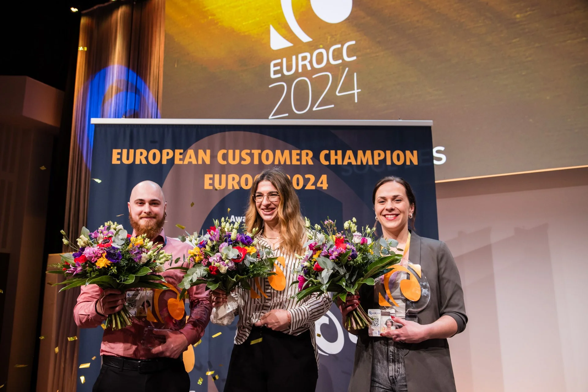 Zum 3. Mal wurden die European Customer Champions geehrt, EUROCC 2024, CCW, Bid:ManagementCircle