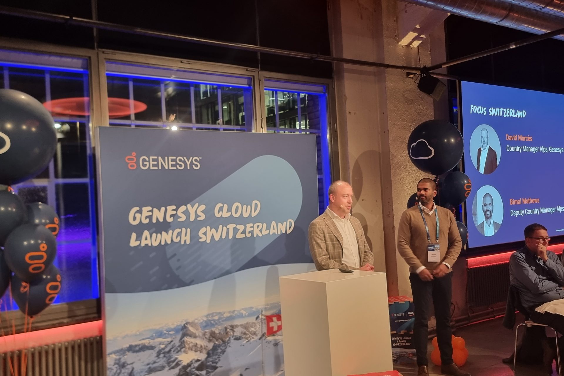 Genesys Cloud CX Launch-Event 2023 mit AWS und Swisscom, -Bild: Genesys