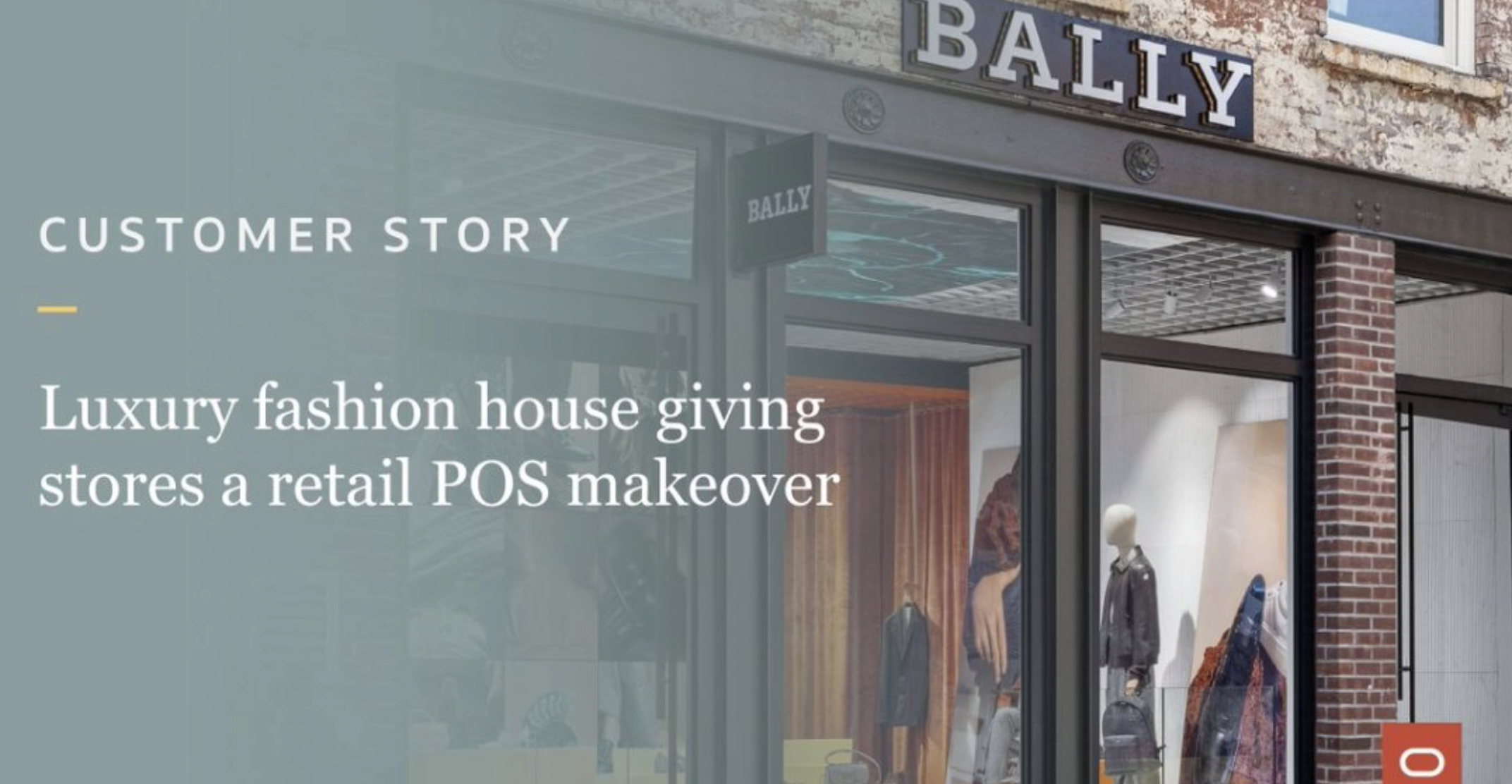 Bally kann mit Oracle Retail im Kundenservice Fortschritte erzielen