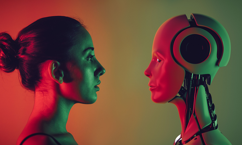 Mensch oder Maschine: Die Frage nach der Ethik im Umgang mit KI Die Grenzen der Künstlichen Intelligenz, Bild: www.istockphoto.com