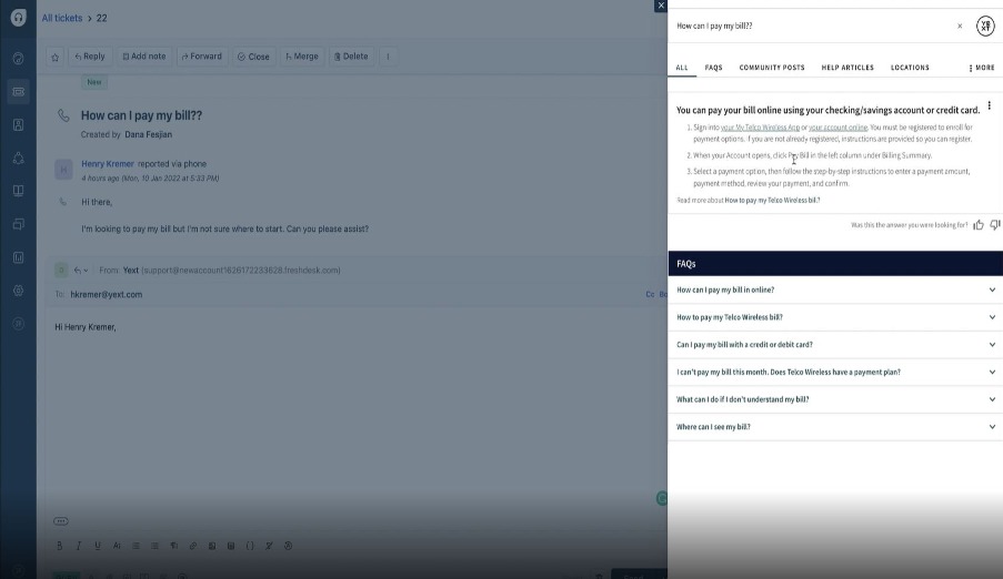 Yext wird der erste KI-Verbundsuch-Anbieter des Freshworks-Marktplatzes Yext wird der erste KI-Verbundsuch-Anbieter des Freshworks-Marktplatzes