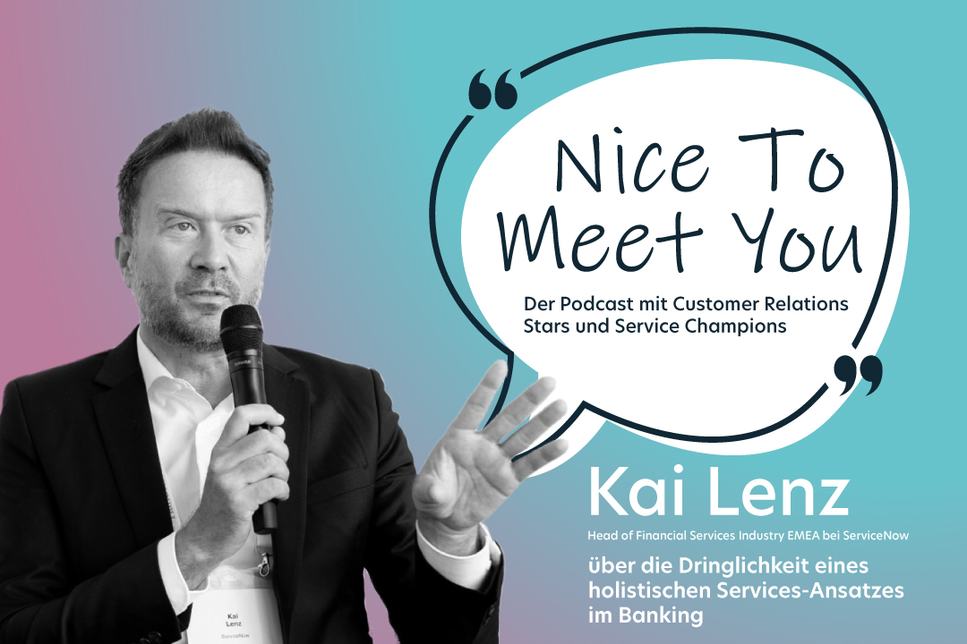 Podcast darüber, warum die Silos der letzten 100 Jahre überholt sind Nice to Meet You, Kai Lenz, ServiceNow, E25, Podcast