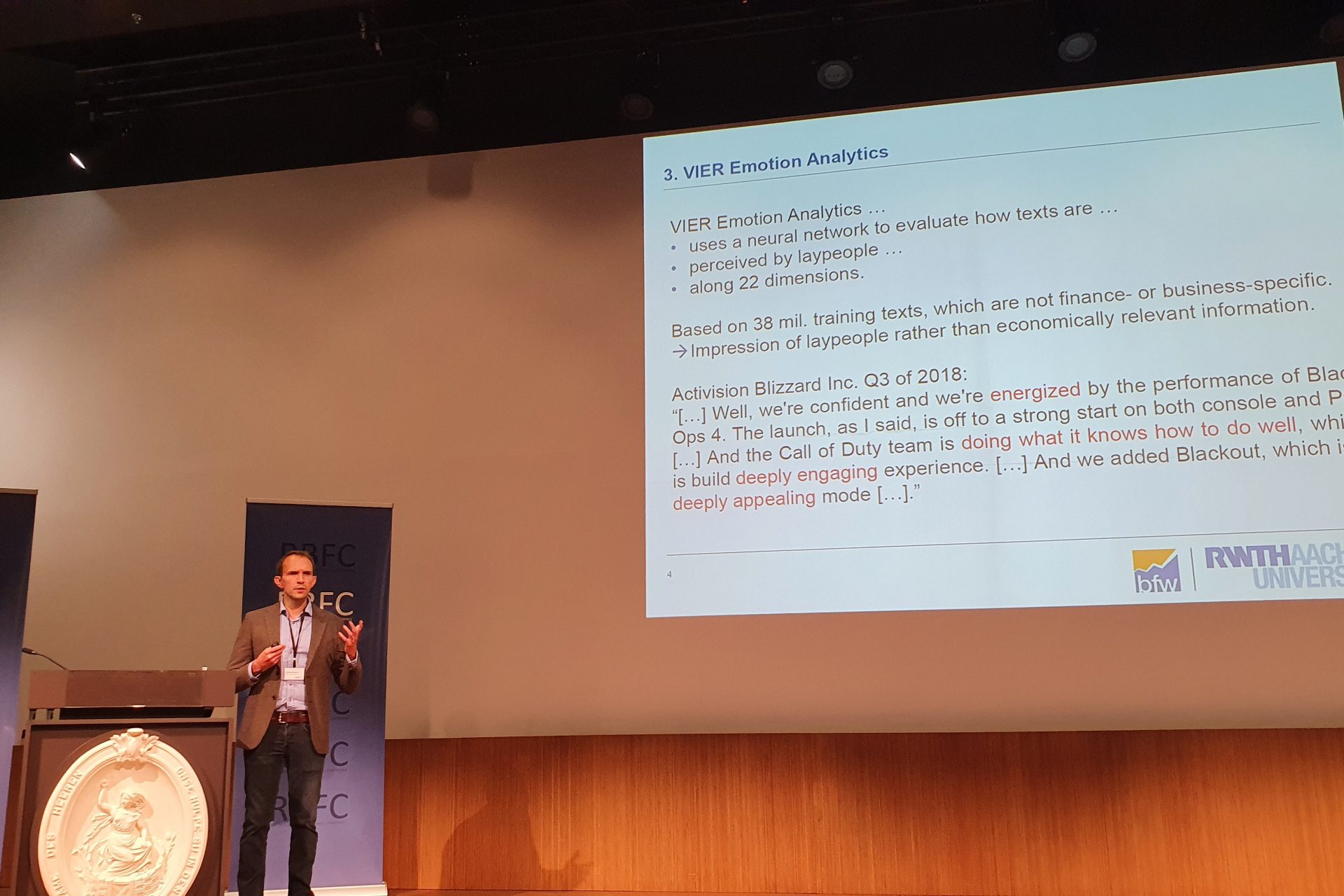VIER Emotion Analytics sagt Aktienmarktreaktionen vorher VIER Emotion Analytics sagt Aktienmarktreaktionen vorher