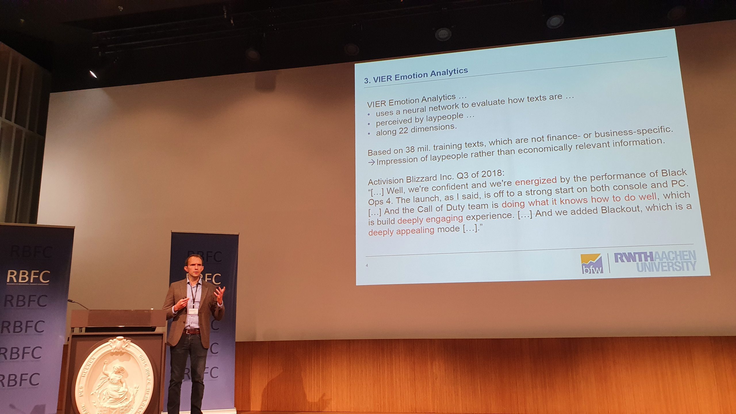 VIER Emotion Analytics sagt Aktienmarktreaktionen vorher