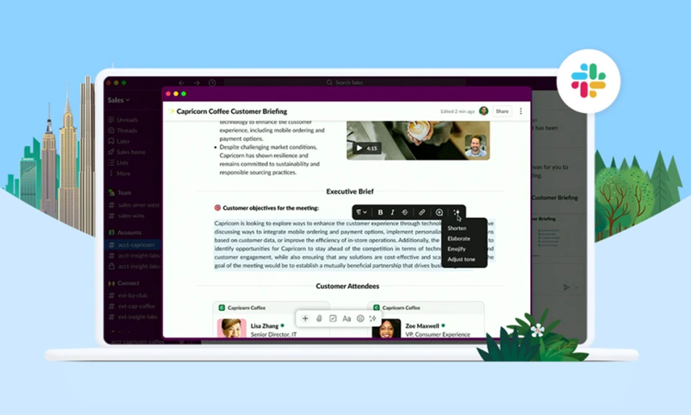 Salesforce kündigt Slack GPT an, Bild: www.salesforce.com