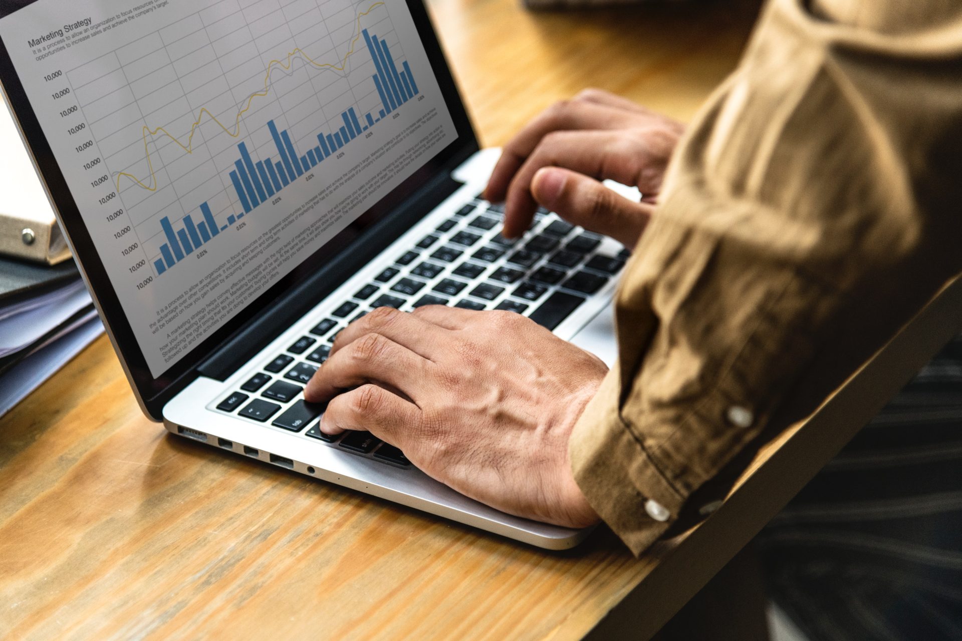 Stabiler Geschäftsgang und positive Entwicklung analysis-charts-commerce-1559048
